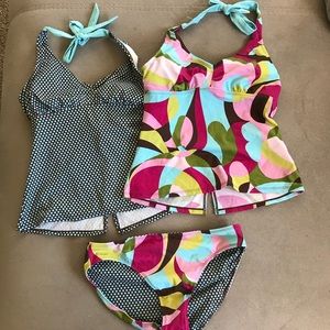 Athleta Tankini Reversible Bottom - Size Small (3)